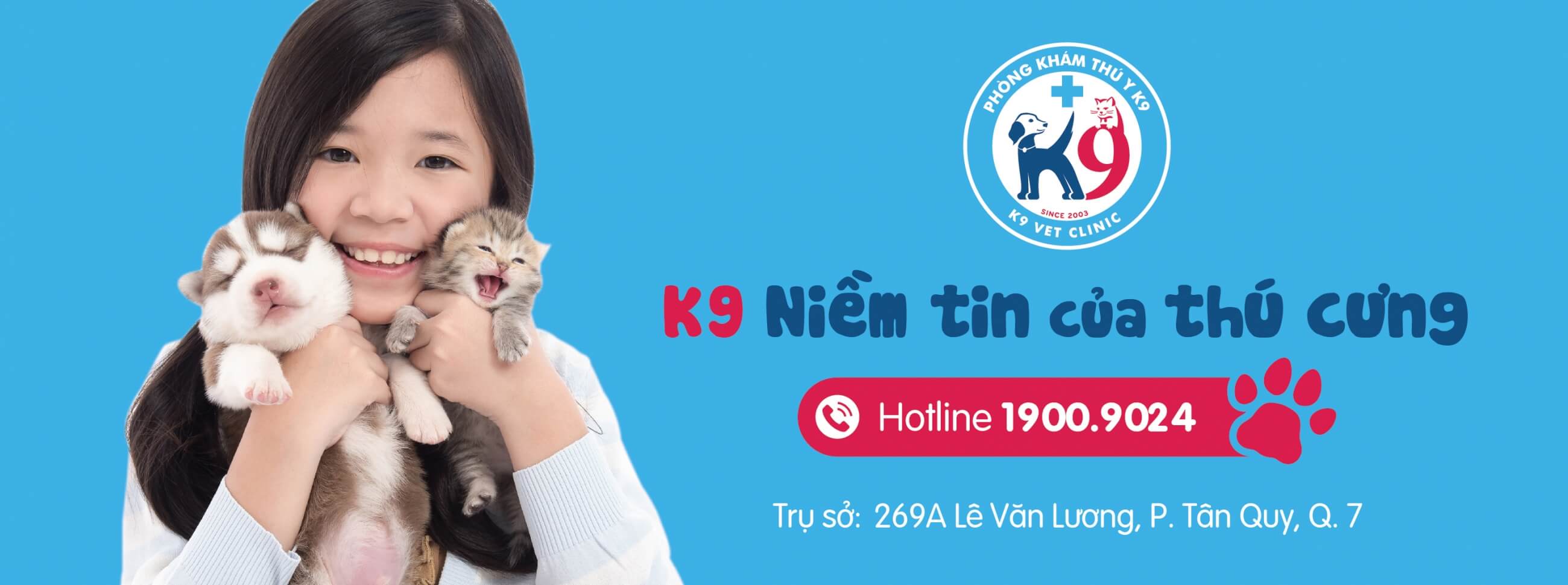 k9 niềm tin của thú cưng